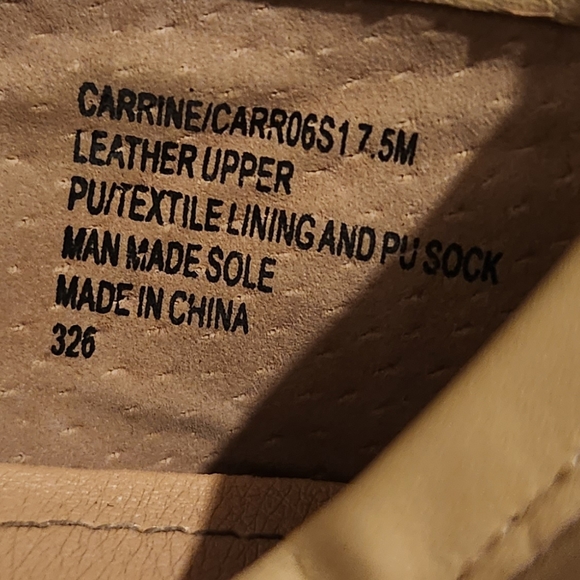 Steve Madden Tan Leather Loafer Flats - Picture 5 of 6